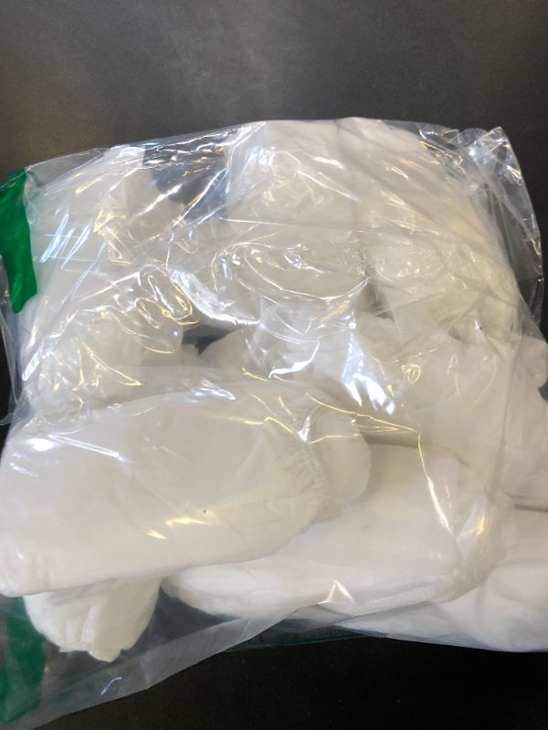 Photo 1 of 100 Pcs White Shoe Covers Disposable (Bulk Pack of 50 Pairs) – Non-Woven Booties for Shoes Covers, Stretchable Up to 15.7"– Soft & Durable, Fit for Home, Travel, Workplace & Real Estate Shows