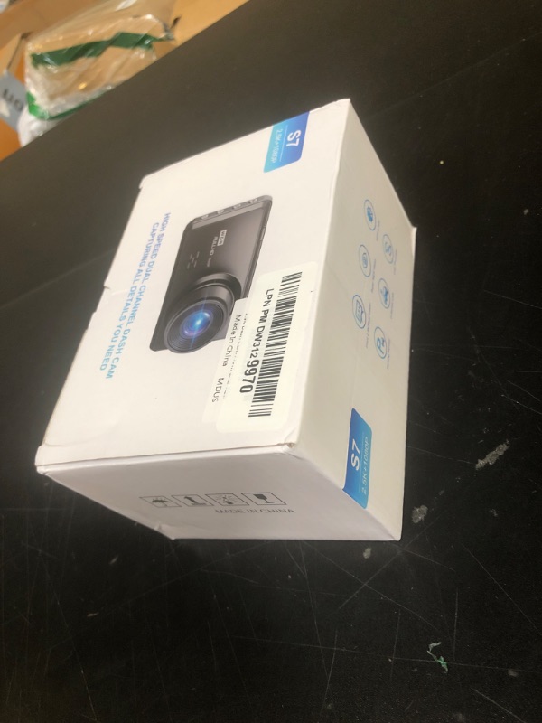 Photo 1 of Miden S7 2.5K Dash Cam Front and Rear,64G SD Card,1600P+1080P FHD Dual Dash Camera for Cars,176°+160° Wide Angle,3.2'' IPS Screen Dashcam,G-Sensor,Loop Recording,WDR,Night Vision,24H Parking Monitor