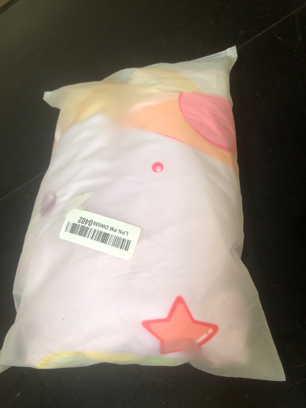 Photo 1 of HISDH 2-Sided Round Top Spandex 4x7.2ft Arch Backdrop Covers Sweet Candy Land Birthday Party Decorations Chiara Arched Fabric Cover for Baby Shower Donuts Parties Props