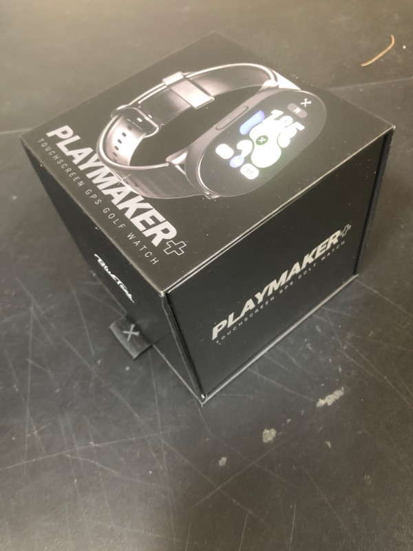 Photo 1 of Blue Tees Golf Playmaker+ GPS Golf Watch with AMOLED Touch Screen Display, 42,000+ Preloaded Courses, Advanced Shot Tracking & Dynamic GPS Distances, Real Time Weather & Course View, IP67 Waterproof