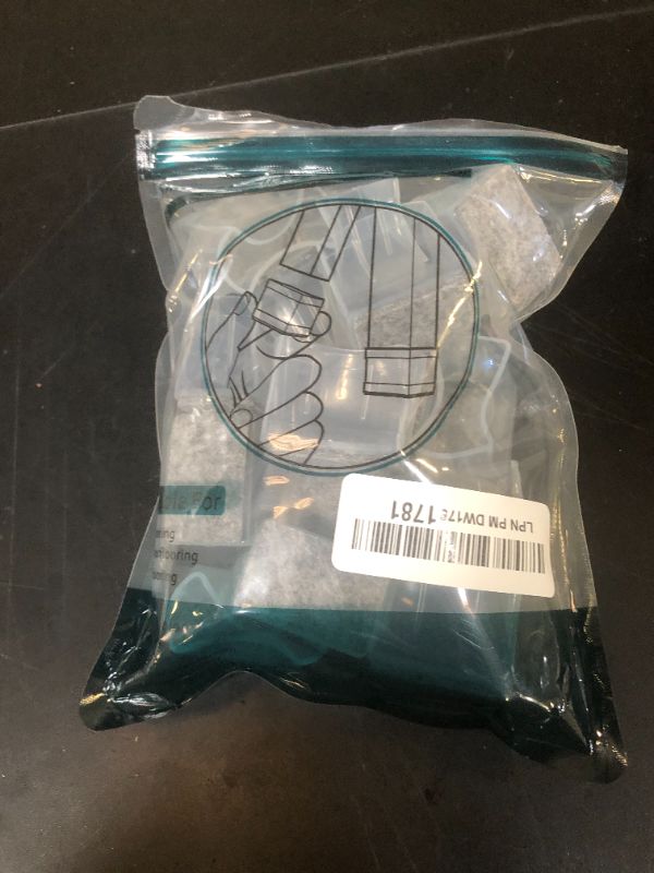 Photo 1 of 1" x 1.5" Rectangle Chair Leg Protectors for Hardwood Floors Silicone Covers to Protect Wood Tile Floors Felt Pads Furniture Leg Caps Reduce Noise.Easy to Move.16 PCS Clear.