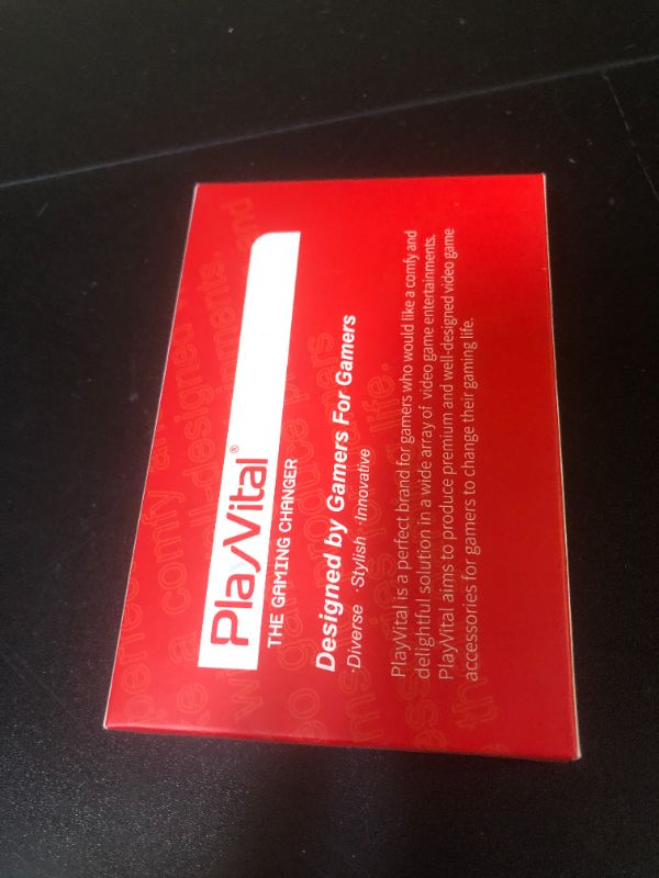 Photo 1 of PlayVital LR Increaser Shoulder Buttons Trigger Enhancement Set for Steam Deck, Natural Grip Added Height and Width Buttons for Steam Deck LCD, L1R1L2R2 Extender for Steam Deck OLED - Passion Red