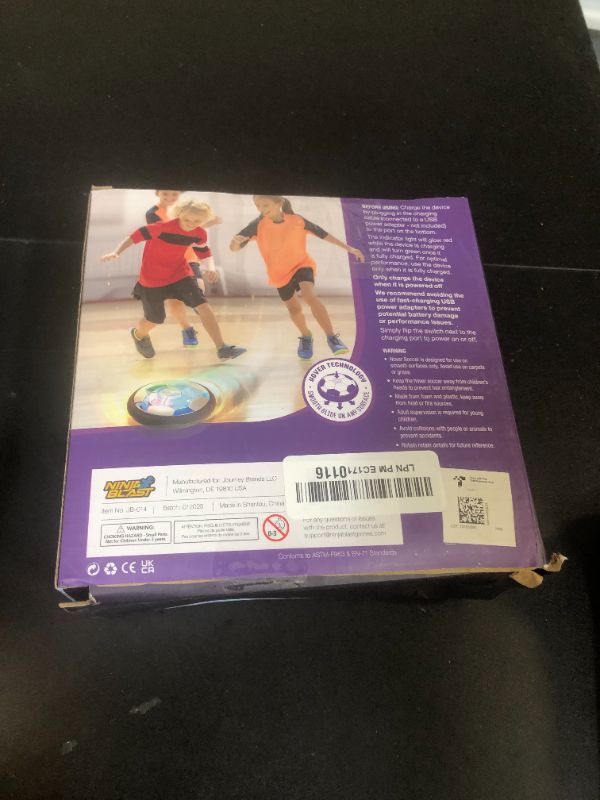 Photo 1 of Hover Soccer Ball for Kids - Boy Birthday Gifts - Indoor Toy Games Gift for Boys Age 6, 7, 8, 9, 10, 11, 12 Year Old - Light-Up Toys Game for Kid - 6-8, 8-12 - Gift for 8 Year Olds (Single)