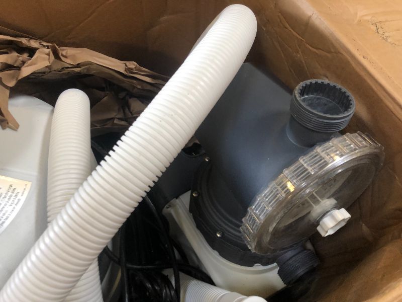 Photo 1 of Intex 26651EG 3,000 GPH Above Ground Pool Sand Filter Pump with Automatic Timer