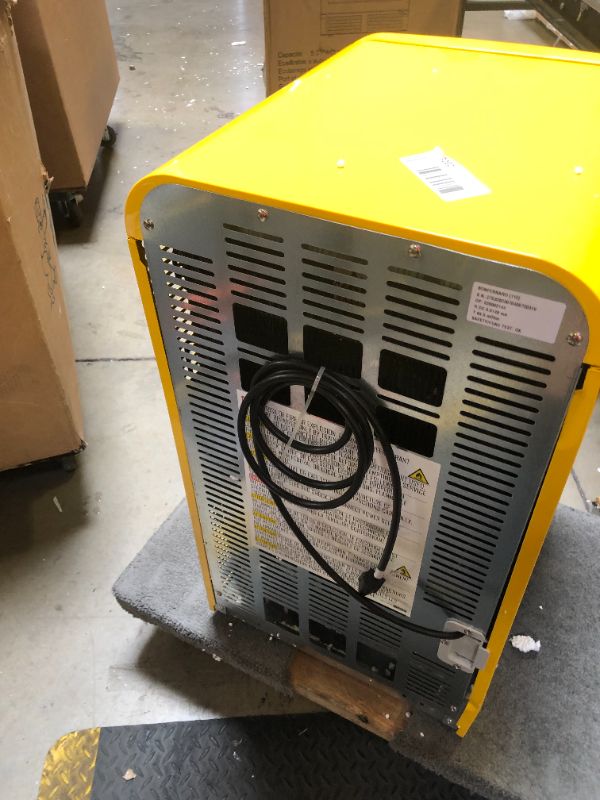 Photo 1 of Smeg FAB5URYW3 16" 50's Retro Style Series Compact Cooler with 1.5 cu. ft. Capacity Automatic Defrost LED Interior Lighting and Adjustable Shelves Yellow, Right Hand Hinge Made In Italy
