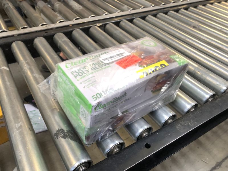 Photo 1 of Disposable Food Handling Gloves best Poly Gloves for food preparation - Latex & Powder Free - FDA COMPLIES - FDA 21 CFR 177 (2 Box- 1000 Gloves)