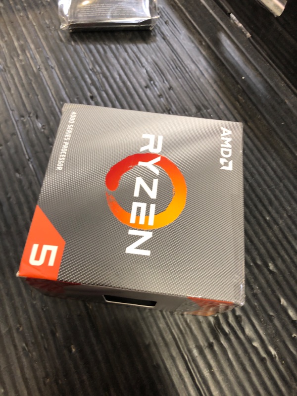 Photo 1 of AMD Ryzen 5 4500 6-Core, 12-Thread Unlocked Desktop Processor with Wraith Stealth Cooler