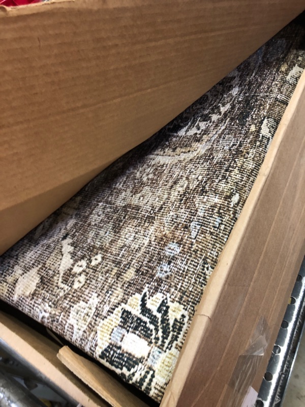 Photo 1 of Loloi II Layla Collection, LAY-13, Antique/Moss, 9'-0" x 12'-0", .13" Thick, Area Rug, Soft, Durable, Vintage Inspired, Distressed, Low Pile, Non-Shedding, Easy Clean, Printed, Living Room Rug