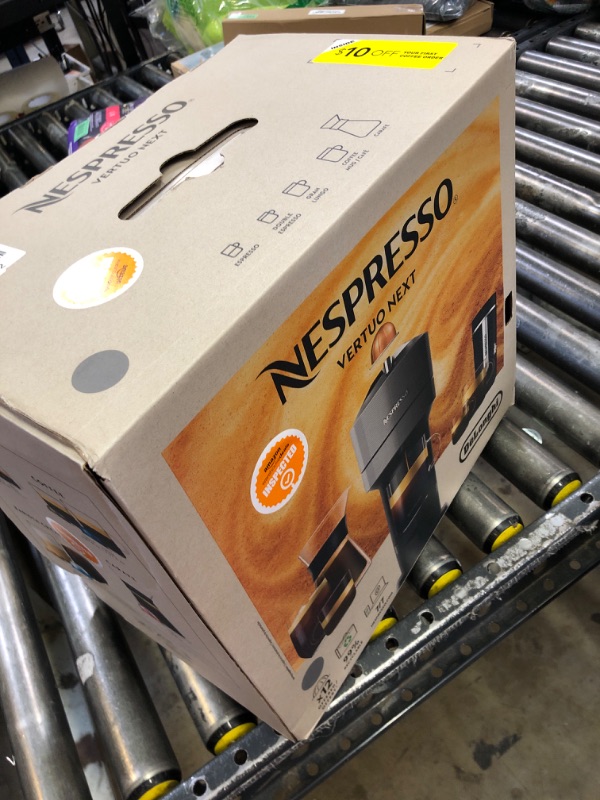 Photo 1 of Nespresso Vertuo Next Coffee and Espresso Maker, Machine Only, 1260 watts, Dark Gray no