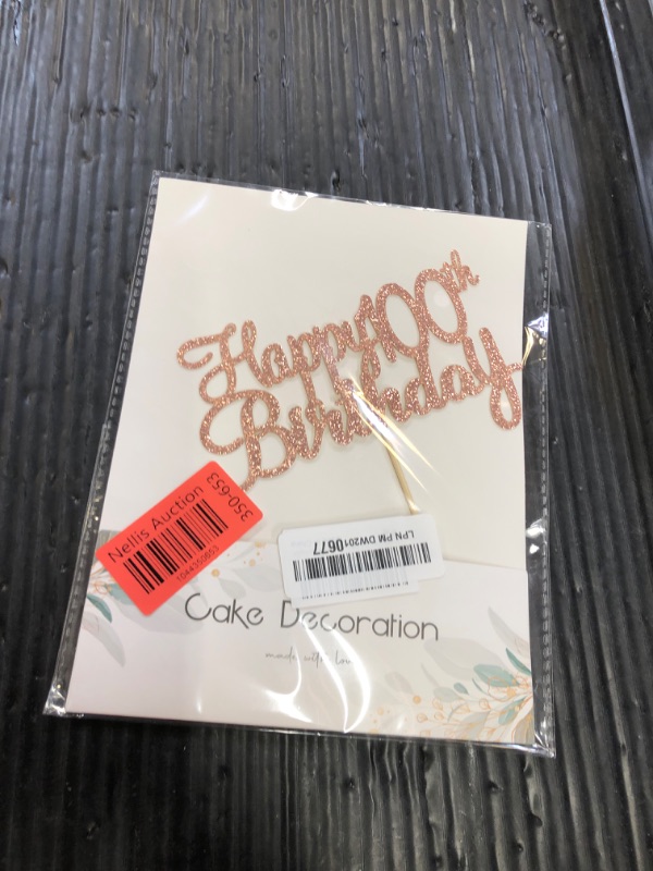 Photo 1 of Gyufise 1Pack 70 & Fabulous Birthday Cake Toppers Gold Glitter 70 Fabulous Cake Decorations for 70th Birthday 70th Anniversary Party Celebration Decorations Supllies