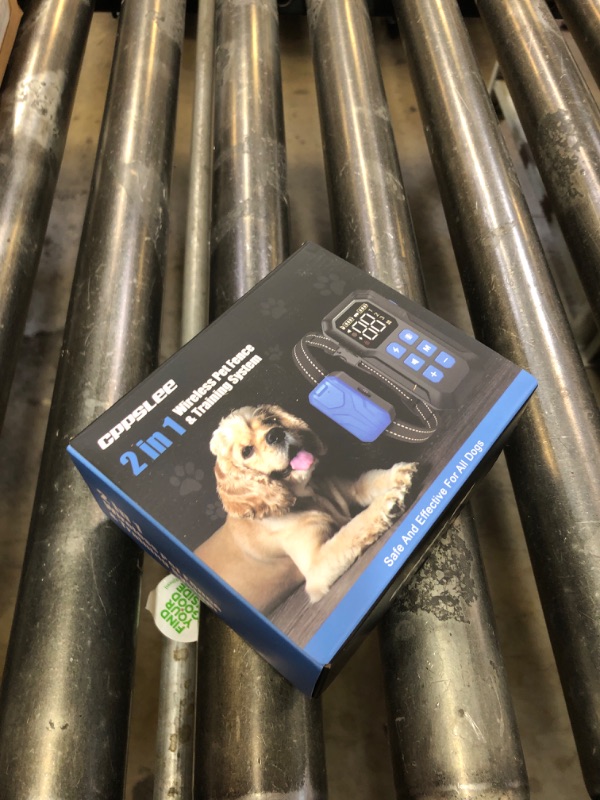 Photo 1 of CPPSLEE Wireless Fence for Dogs, Electric Dog Fence, Wireless Dog Fence, Electric Fence for Dogs, 2 in 1 Wireless Dog Fence System and with Waterproof Dog Training Collar