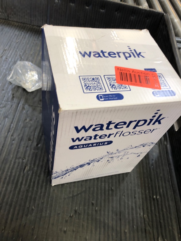 Photo 1 of Waterpik Aquarius Water Flosser Professional For Teeth, Gums, Braces, Dental Care, Electric Power With 10 Settings, 7 Tips For Multiple Users And Needs, ADA Accepted, White WP-660, Packaging May Vary