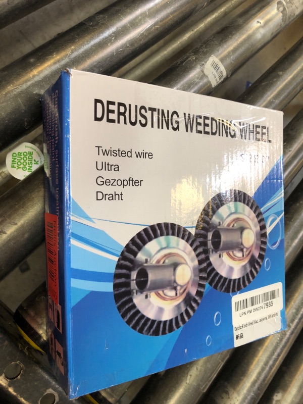 Photo 1 of Darohz 8 Inch Steel Wire Rotary Weed Brush Cutter Trimmer Head for Weed Cutter Eater, Unbreakable Wired Trimmer Blade