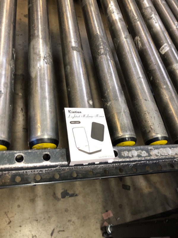 Photo 1 of Kintion Pocket Mirror, 1X/3X Magnification LED Compact Travel Makeup Mirror with Light for Purse, 2-Sided, Portable, Folding, Handheld, Small Lighted Mirror for Gift, Black