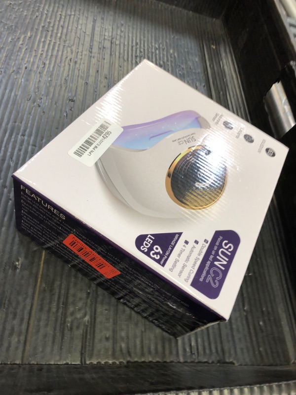 Photo 1 of MIRAGE LAYON UV LED Nail Lamp, 288W Professional Nail Dryer for Gel Polish, 63 LED Beads Automatic Sensor Nail Curing Lamp with 4 Timer for Woman Girl Salon at Home