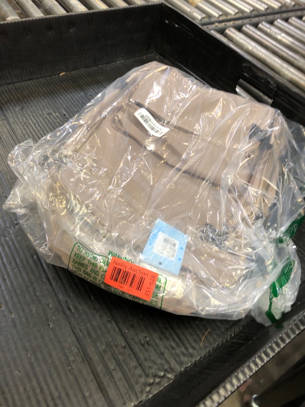 Photo 1 of winspansy Large Travel Backpack Storage Vacuum Compression Bags with Pump for Travel Storage Carry on Business Day Vacpack Backpack for Women Men with Vacuum College Bag Brown