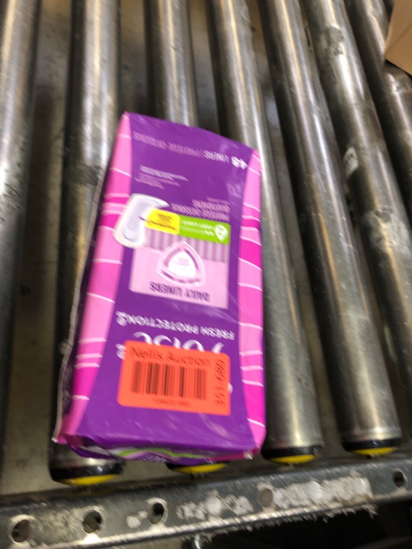 Photo 1 of Poise Daily Liners, Incontinence Panty Liners, 2 Drop Very Light Absorbency, Regular Length, 48 Count of Pantiliners, Packaging May Vary
