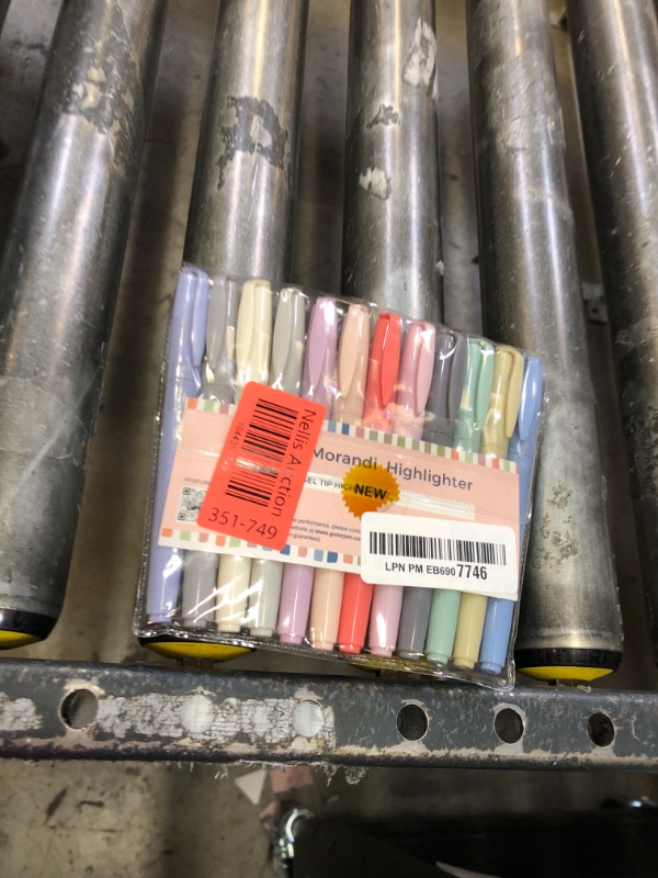 Photo 1 of Mr. Pen Highlighters - 12 Pack, Chisel Tip, Earthy & Assorted Colors, No Bleed, Set of Colorful Highlighters