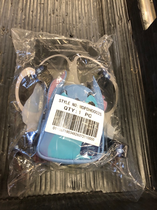 Photo 1 of Loungefly Pets Disney Stitch Cosplay Mini Backpack Dog Harness (Medium)
