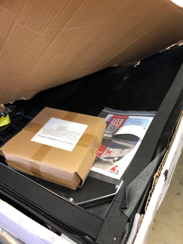 Photo 1 of LEER FOLDITUP | Fits 2014-2023 Toyota Tundra with 6'6" Bed w/Track | Soft Tri-Fold Truck Bed Tonneau Cover | Easy Install | 4F290