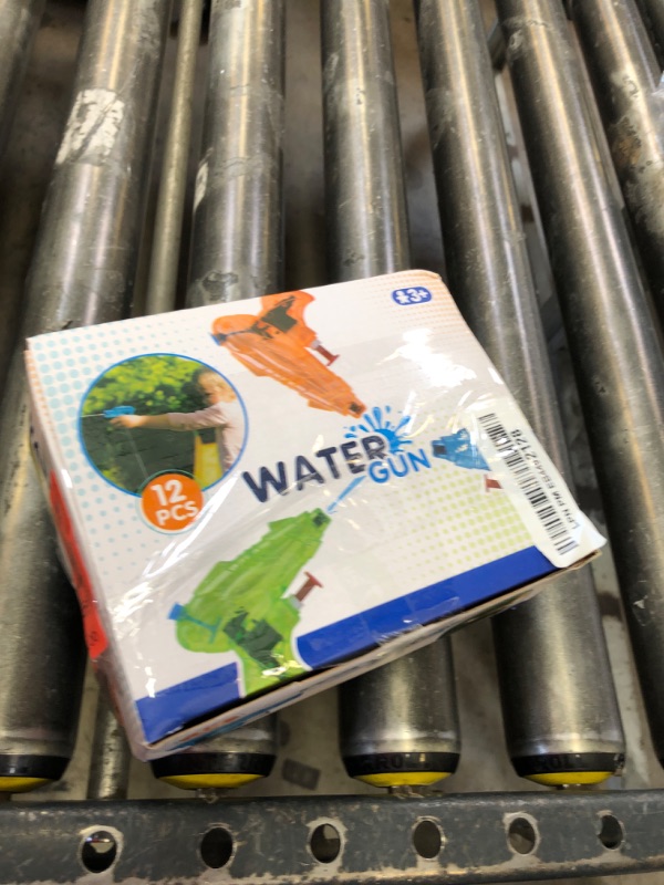 Photo 1 of 12 Packs Water Gun for Kids Squirt Toys Outdoor Beach Swimming Pool Game Summer Party Favor