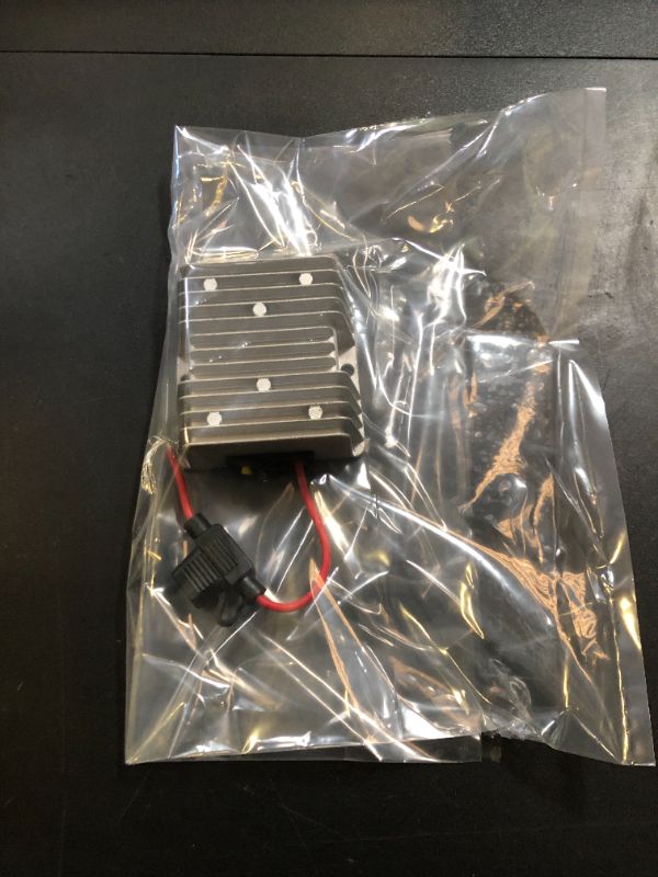 Photo 1 of HOMELYLIFE 20A 240W DC 18V 20V 24V 36V 48V to 12V Voltage Converter with Fuse Step Down Regulator Buck Reducer Power Converter Waterproof Transformer for Golf Cart(Inputs 18V-60V to 12V 20A)