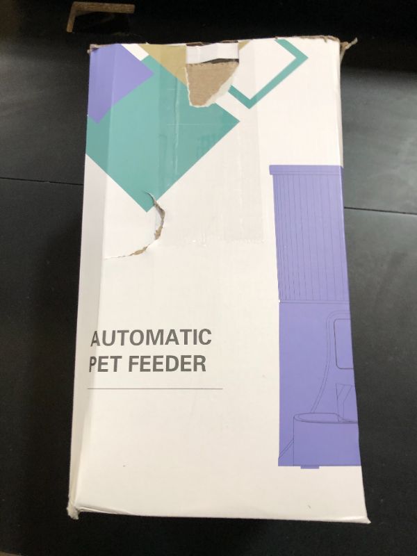 Photo 1 of PETULTRA Automatic Cat Feeder: 4L Timed Cats Food Dispenser Programmable 1-6 Meal for Cat and Small Medium Dog- Auto Pet Feeder Easy to Set Up Dual Power Supply with Desiccant Bag| Detachable Washable