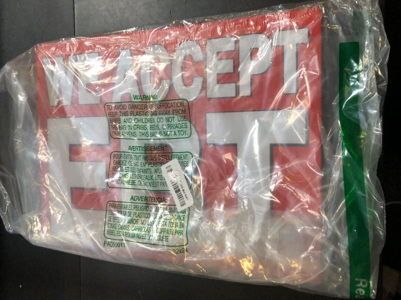 Photo 1 of Nuanchu 2 Pcs 16 x 12 Inch We Accept Ebt Yard Lawn Sign with 15 Inch Metal Ground Stake Double Sided Printing Corrugated Plastic Yard Signage for Businesses Organizations Outdoor Store Ebt Payment