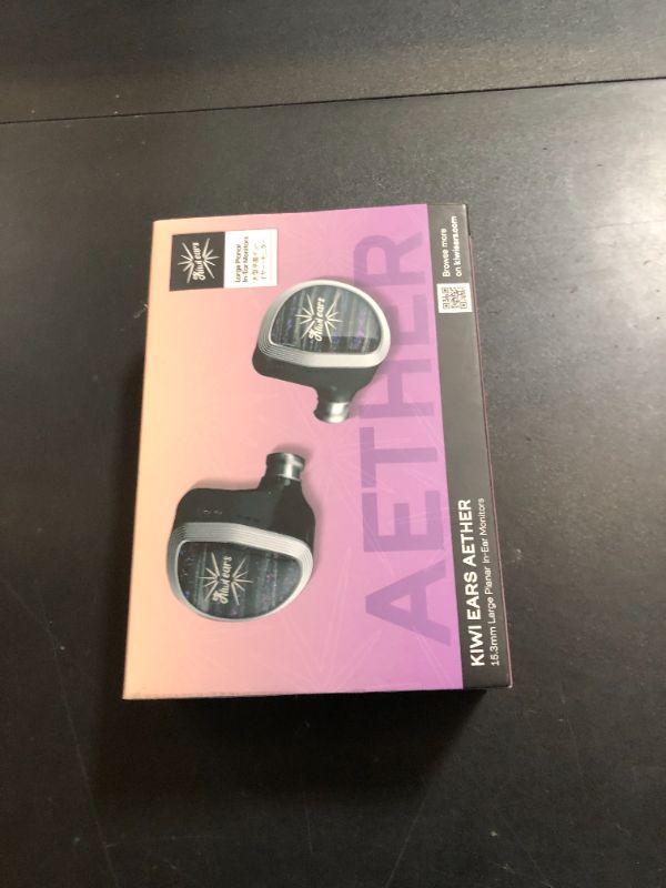 Photo 1 of Linsoul Kiwi Ears Aether in Ear Monitor, 15.3mm Large Planar Driver IEM Earphone, HiFi Wired Earbuds, Gaming Earbuds with 2Pin Detachable Cable for Professional Musician Audiophile Gamer