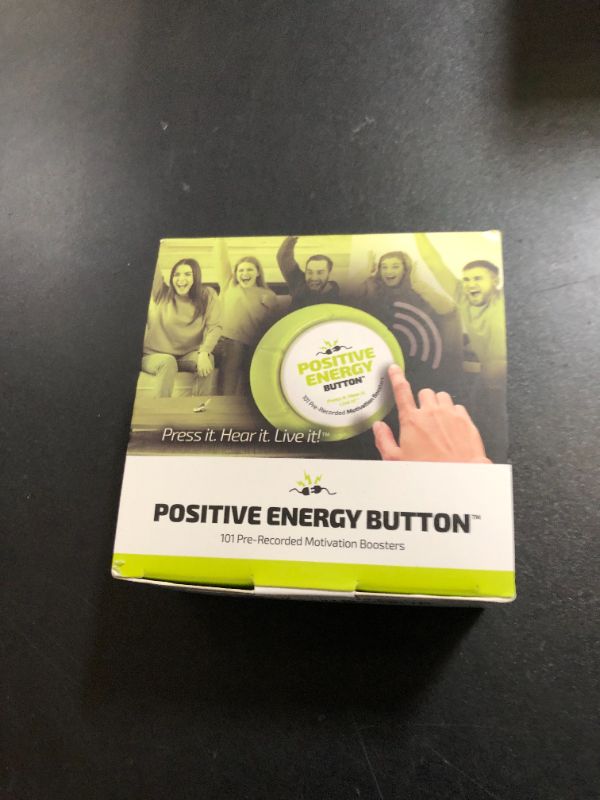 Photo 1 of TELL ME A QUOTE Positive Energy Sound Button | Fully Loaded | 101 Pre-Recorded Motivation Boosters | Positive Thinking Easy | Fun Novelty Gag Inspirational Gift | Cool Desk Decor Gadget