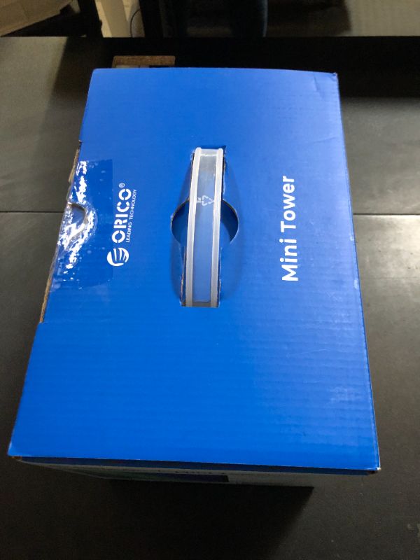 Photo 1 of ORICO MiniTower 2 Bay RAID Enclosure Compatible NVMe SSD 10Gbps with Expansion Hub Docking Station for Mac Mini M4 Max Up to 56TB-M435