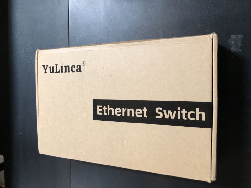 Photo 1 of YuLinca 6 Port 10Gbps Managed Switch, 4 x 10G RJ-45 Ports with 2 x 10G SFP+ Slots, Support 10G/5G/2.5G/1000M Auto-Negotiation, Smart Web Managed Gaming Switch
