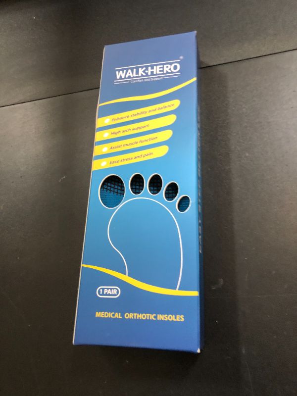 Photo 1 of Inserts Relieve Plantar Fasciitis - Flat Feet Insoles Arch Supports, Orthotic Insoles for Foot Pain Arch Pain Reduce Muscle Fatigue Absorb Shock (Mens 4-4 1/2 | Womens 6-6 1/2)