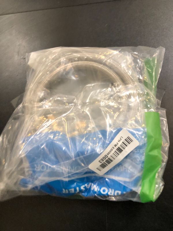 Photo 1 of Hydro Master Braided Stainless Steel Dishwasher Connector with Elbow 72 inches 3/8" Comp x 3/8" Comp