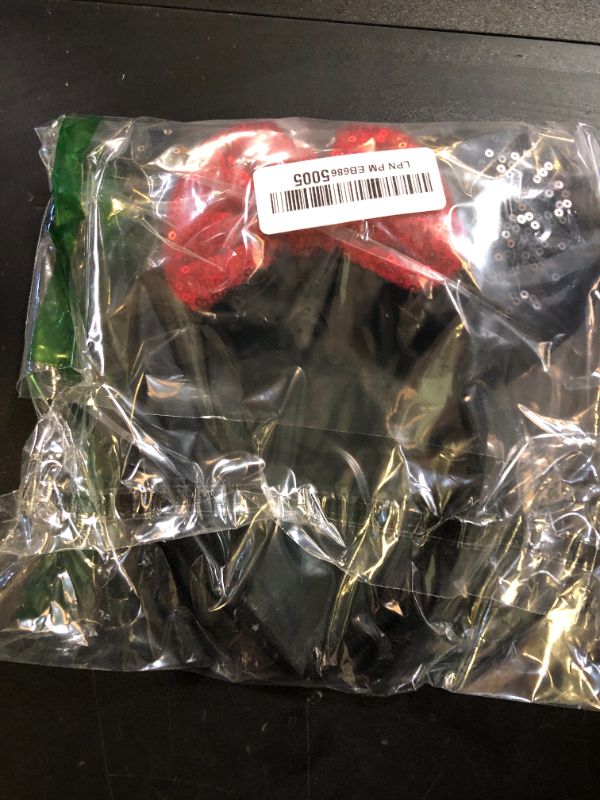 Photo 1 of socathey 2PCS Mouse Ears Headband for Women, Shiny Sequin Bow Mouse Headbands for Birthday Party & Theme Paradise ?DR?