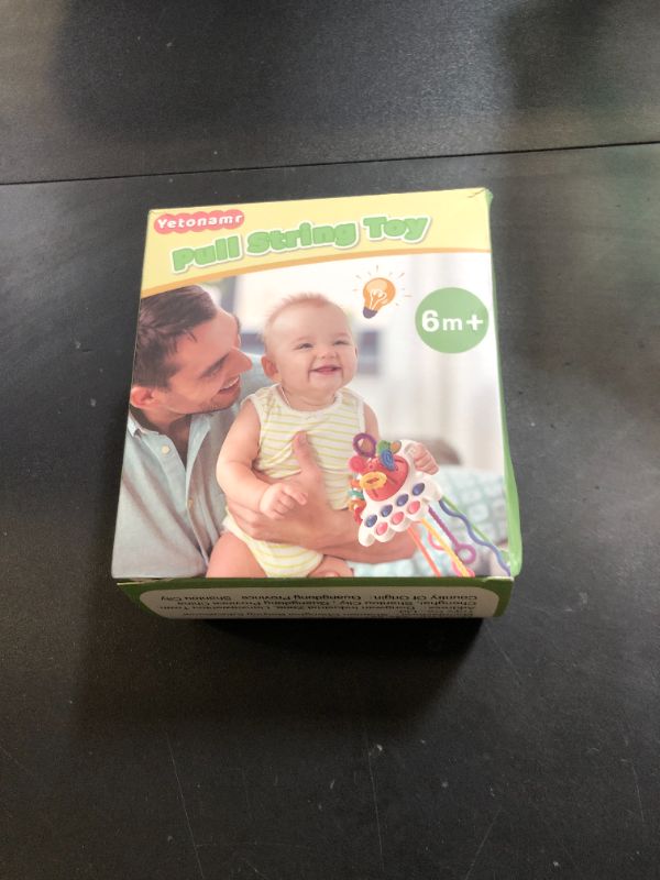 Photo 1 of Yetonamr Baby Sensory Montessori Toys for 6-12-18 Months, Pull String Developmental Toys, Toddler Birthday Gift Travel Toy for 1 2 Year Old Boy Girl Infant 8 9 10 Months Old