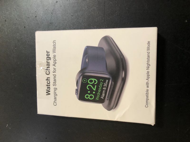 Photo 1 of for Apple Watch Magnetic Charging Dock - Fast Magnetic Charger Stand, Compatible with Apple Watch Series 2/3/4/5/6/7/8/9/10/Ultra 1 2, Supports Nightstand Mode, Portable Design for Travel