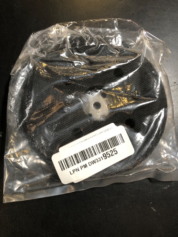 Photo 1 of 5-Inch Hook and Loop Replacement Backing Pad for Bosch RS032 & RS031 - Work with Bosch Sander Models 1295DP, 1295D, 1295DH, 1295DVS, 3107DVS, 3725DVS and 3725DEVS