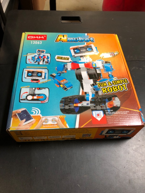 Photo 1 of OKK Robot Building Toys for Boys, STEM Projects for Kids Ages 8-12, Remote & APP Controlled Engineering Learning Educational Coding DIY Building Kit Rechargeable Robot Toy Gifts for Girls (635 Pieces)