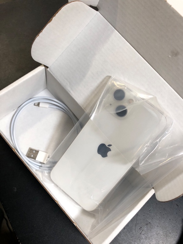 Photo 1 of Apple iPhone 13, 128GB, Starlight - Unlocked (Renewed)