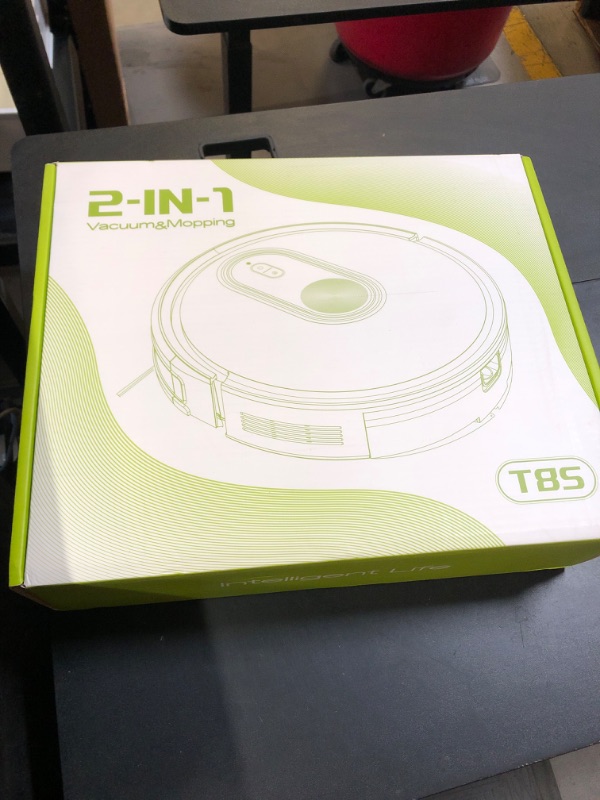 Photo 1 of Robot Vacuum and Mop Combo, 2 in 1 Vacuuming & Mopping Robot with Schedule, App/Bluetooth/Voice, 3200Pa Max Suction, Self-Charging Robot Vacuum Cleaner, Slim, Ideal for Pet Hair, Hard Floor, Carpet