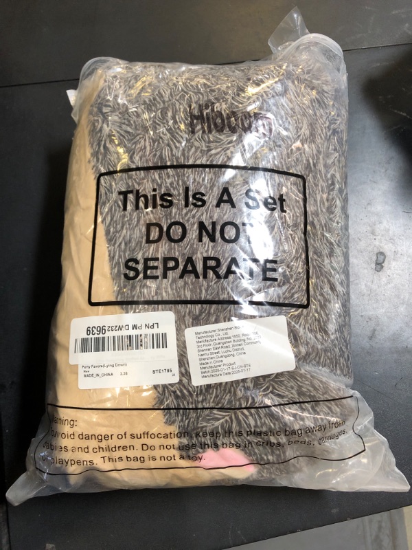 Photo 1 of Hiboom 5 Pcs Hedgehog Stuffed Animal, 14 Inch Large Mommy Hedgehog Stuffed Plush Toys with 4 Plush Baby Soft Cuddly Plushie Toy Set Easter Gifts for Kids Birthday Gifts Party Favors(Lying Down)