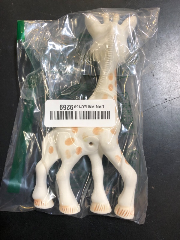 Photo 1 of Sophie la girafe | Handcrafted for 60 Years in France | 100% Natural Rubber | Designed for Teething Babies | Awaken All 5 Senses | Easy to Clean | Pack of 1