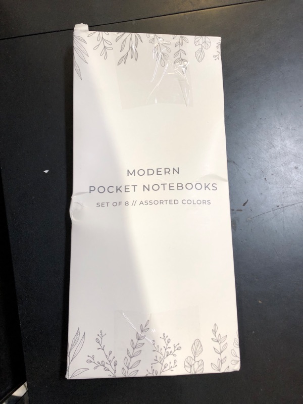 Photo 1 of ZICOTO Aesthetic Pocket Notebooks Set Of 8 - Small 3x5 Spiral Notepads With Lined Pages - The Perfect Little Mini Note Pads to Stay Organized and Boost Productivity at Work or School