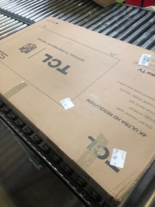 Photo 1 of TCL 50-Inch Class S4 4K LED Smart TV with Roku TV (50S450R, 2023 - Model), Dolby Vision, HDR, Dolby Atmos, Works with Alexa, Google Assistant and Apple HomeKit Compatibility, Streaming UHD Television