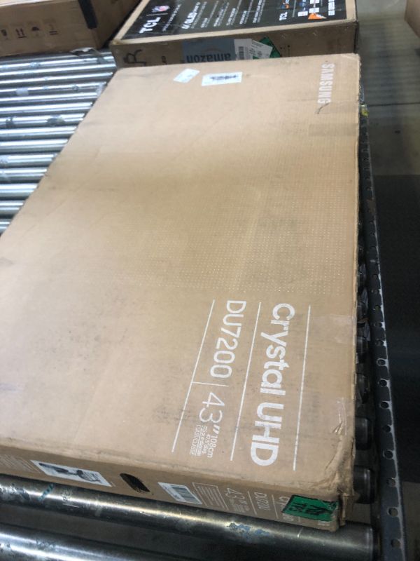 Photo 1 of SAMSUNG 43-Inch Class Crystal UHD 4K DU7200 Series HDR Smart TV w/Object Tracking Sound Lite, PurColor, Motion Xcelerator, Mega Contrast, Q-Symphony (UN43DU7200, 2024 Model)