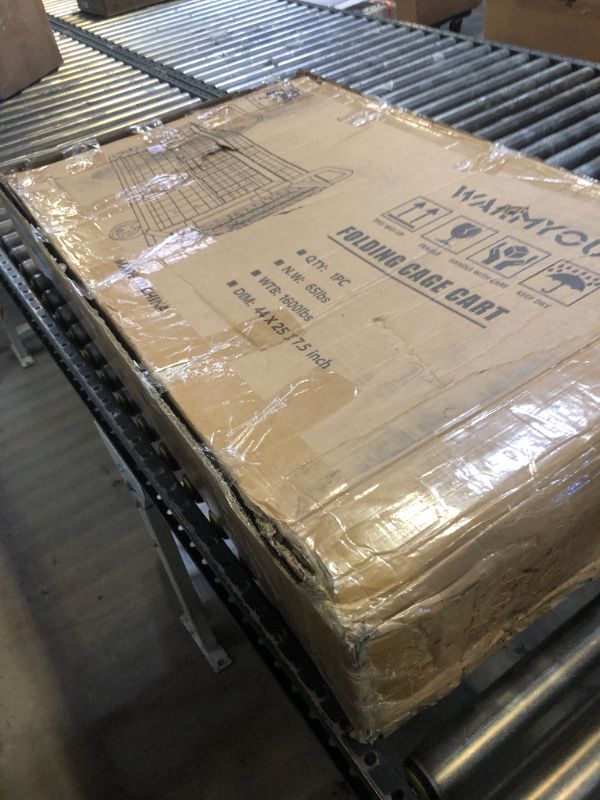 Photo 1 of FOLDING CAGE CART