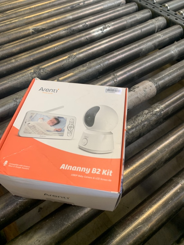 Photo 1 of ARENTI Video Baby Monitor with Camera and Audio, 5-inch Smart Baby Camera Monitor with Free Phone App, 1080P, VOX, PTZ, One-Touch Call, Temp Sensor, Lullaby, Night Vision, Auto Tracking, 2-Way Talk