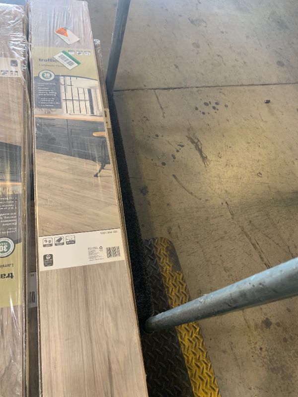 Photo 1 of Lakeshore Pecan Stone 7mm Thick x 7-2/3 in. Wide x 50-5/8 in. Length Laminate Flooring (24.17 sq. ft. / case)