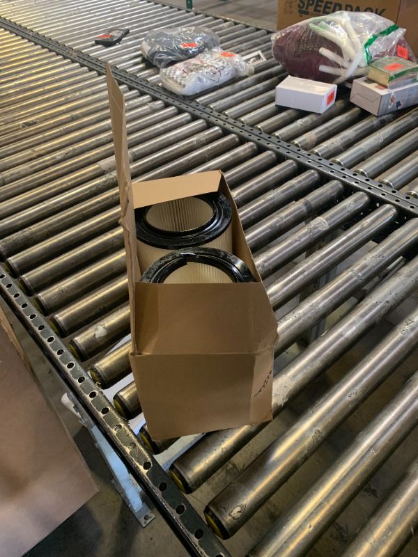 Photo 1 of Replacement Cartridge Filter for Shop Vac Craftsman 9-17816 Filter for Craftsman 17816 Vacuum Filter General Purpose Wet Dry Air Filter for 5 & Larger Gallon Vacuum Cleaner 2 Packs